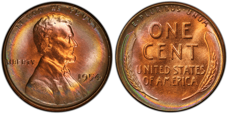 1954 Lincoln Wheat Cent
