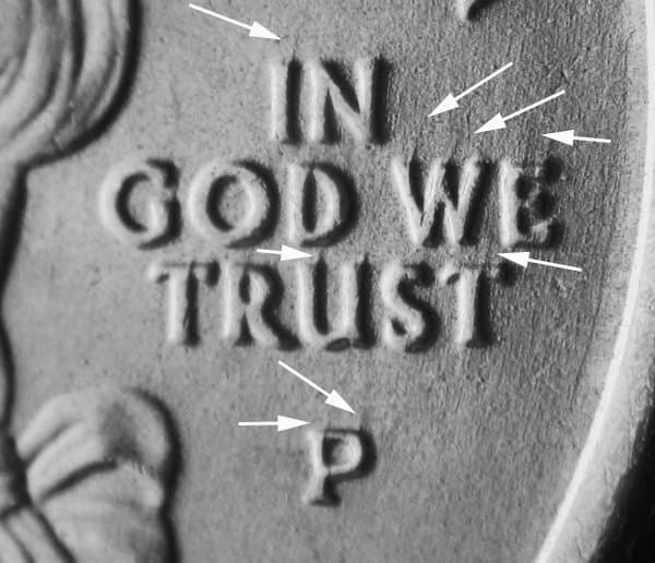 2003P(MO)-25DEO-001 Trail Die Obverse