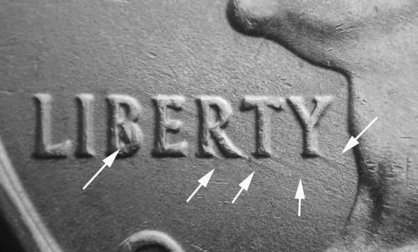 2007P(UT)-25DEO-001T Trail Die Obverse