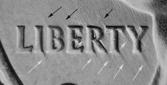 2009P(DC)-25DEO-001T Trail Die Obverse