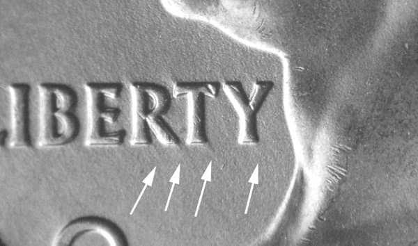 2009P(DC)-25DEO-004T Trail Die Obverse