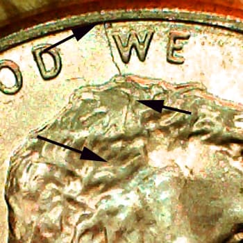 Spiked Head error coin